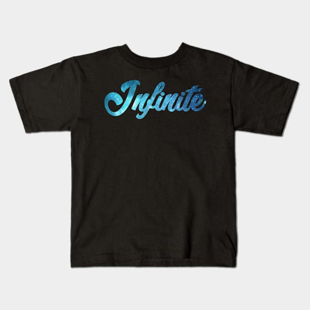 Infinite T-shirt Kids T-Shirt by Ravager